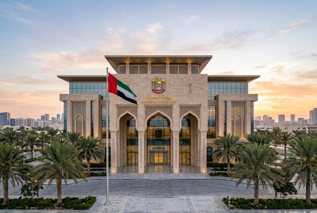 خدمات وزارة العدل والمعاملات الحكومية